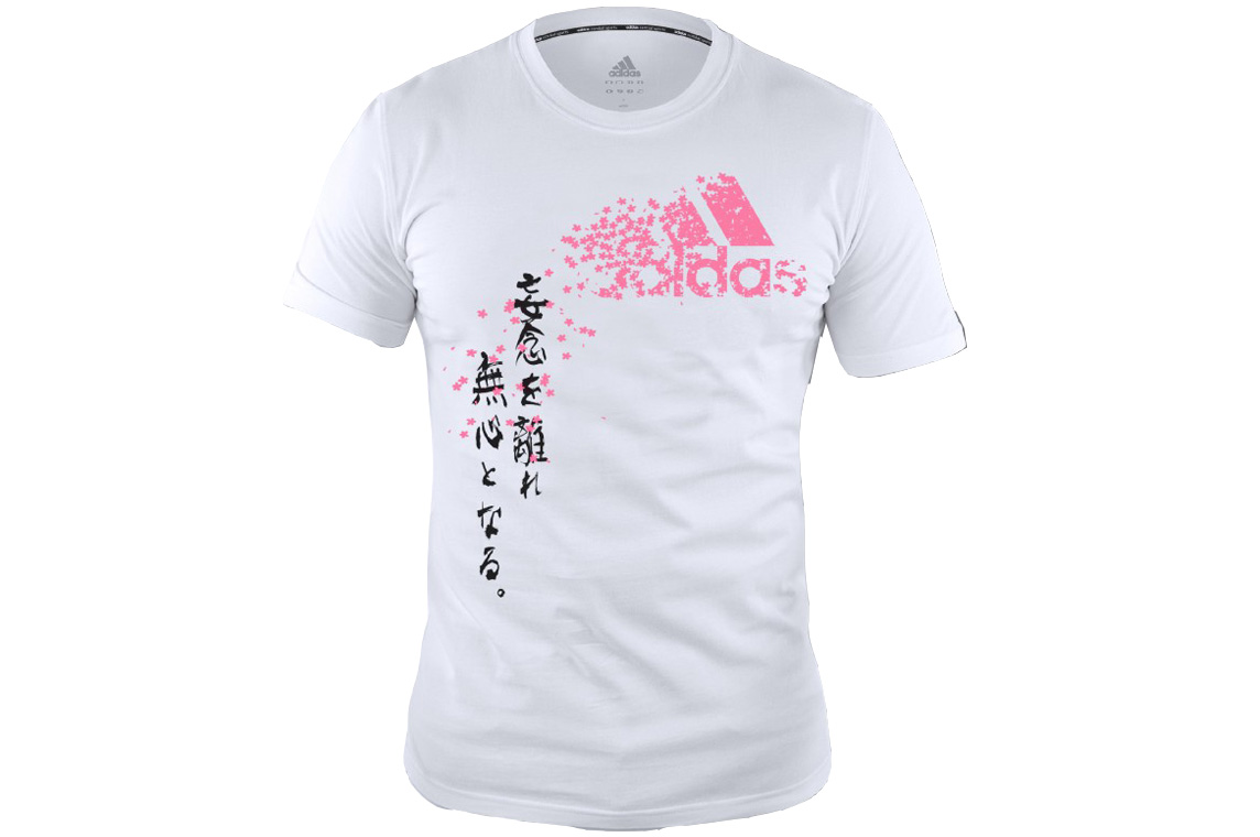 Graphic T- shirt White Pink - ADITSG6MA-WP