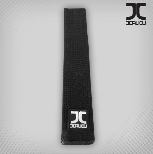Zwarte taekwondo-band JC | zwart