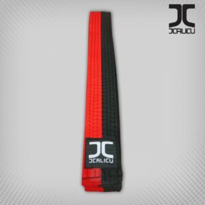 Poom taekwondo-band JCalicu | rood-zwart
