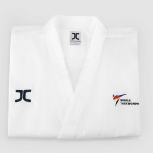 Poomsae taekwondo-pak mannen JC-Club | WT | wit | maat 120