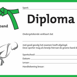 Diploma Groen