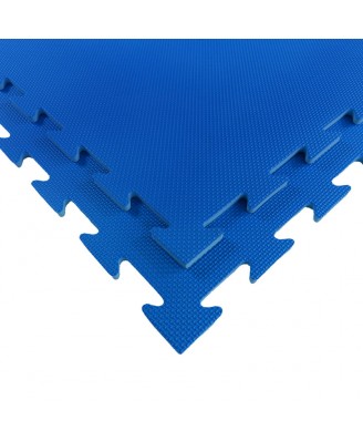 Puzzelmat fitness of boksringen Tatamix | 1 cm | blauw R10S