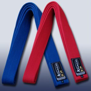 Karate-band voor kata (competitie) Arawaza | rood & blauw