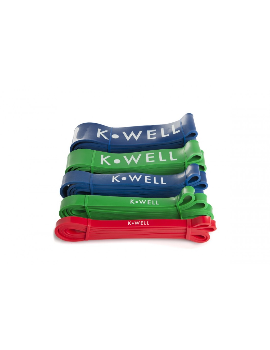Weerstandsbanden set Kwell | latex |5 verschillende sterktes