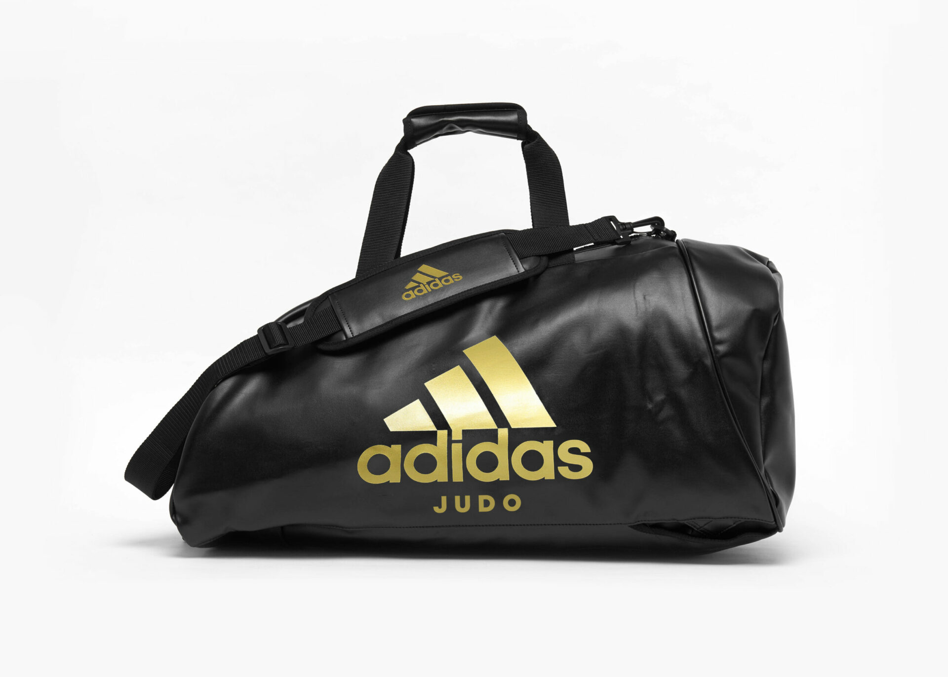 Judotas rugzak adidas | zwart goud |  maat M
