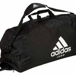 Adidas trolley-sporttas XL Judo | 120 l | zwart-wit