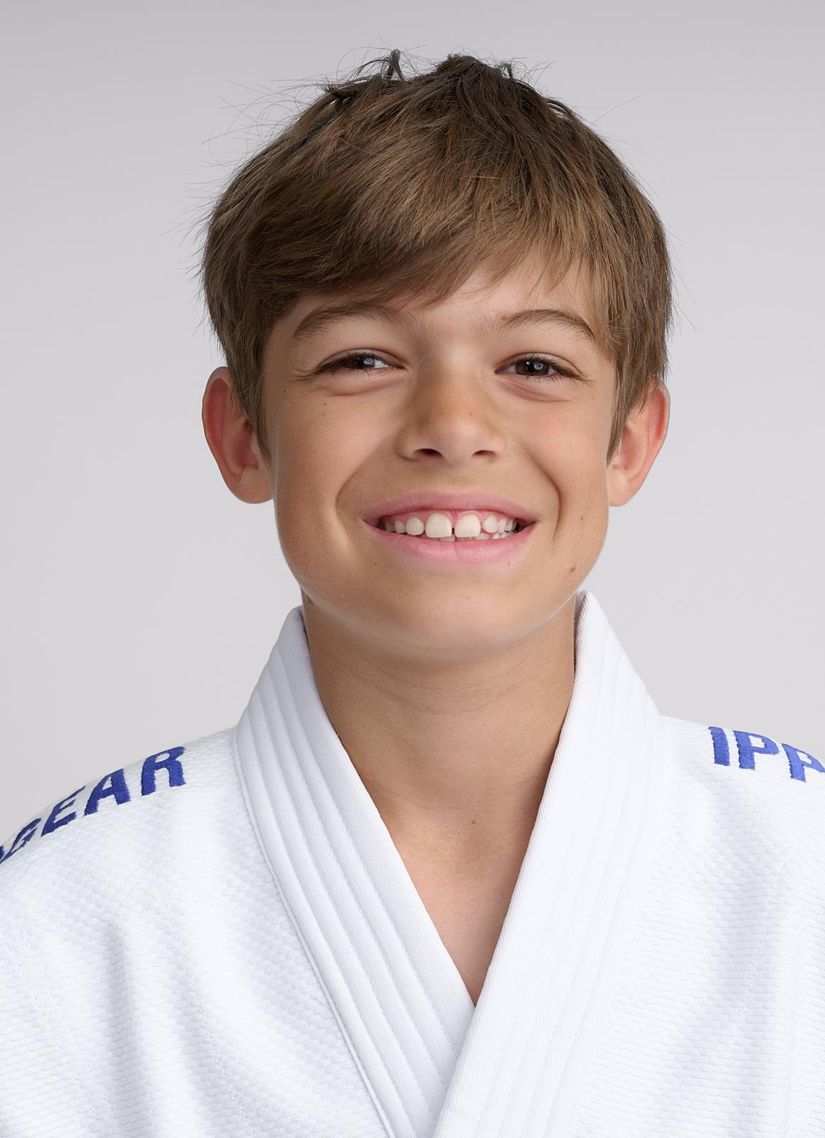 Ippon Gear NXT jeugd judopak nieuw blauw logo, foto 2 van 2