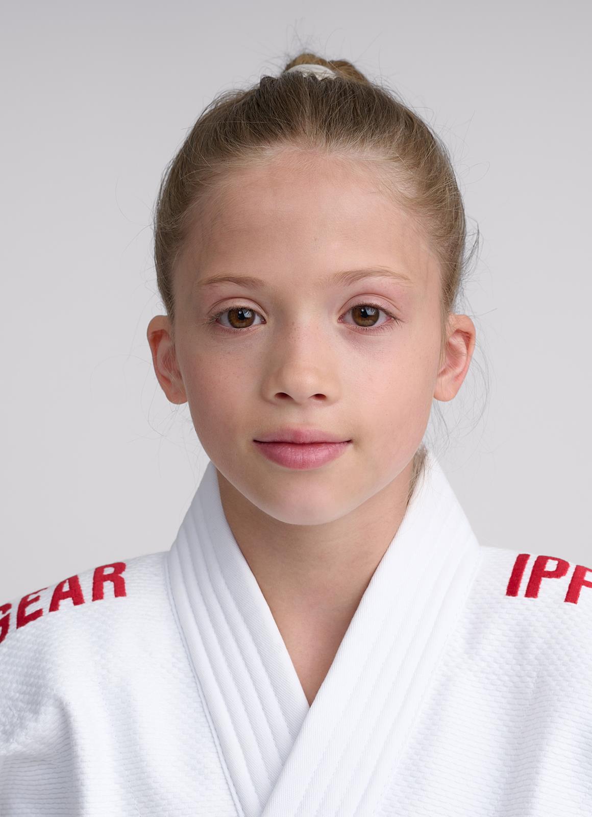 Ippon Gear NXT jeugd judopak nieuw rood logo, foto 2 van 2