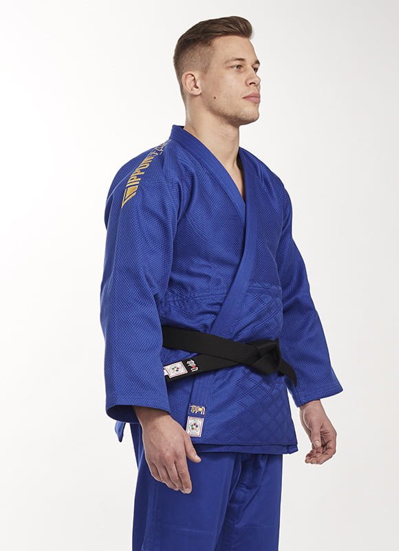 Ippon Gear Legend regular IJF gekeurde blauwe judojas, foto 5 van 6