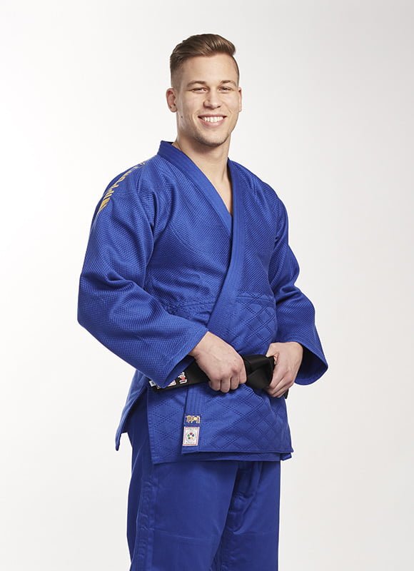 Ippon Gear Legend regular IJF gekeurde blauwe judojas, foto 6 van 6