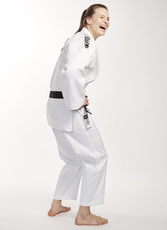 Ippon Gear Legend Slimfit IJF gekeurde Witte judojas, foto 4 van 5