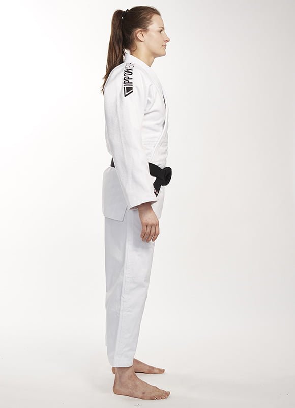 Ippon Gear Legend Slimfit IJF gekeurde Witte judojas, foto 5 van 5
