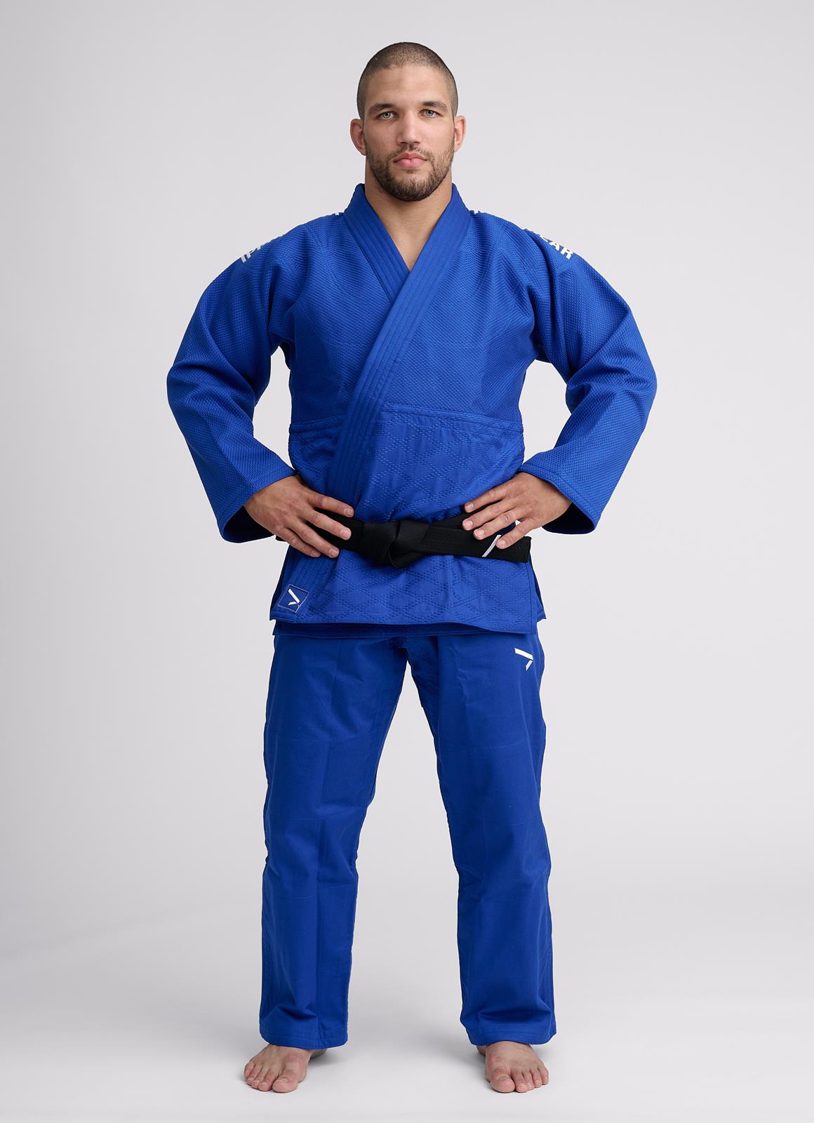 Ippon Gear Fighter 2 blauwe jas slimfit, foto 3 van 5