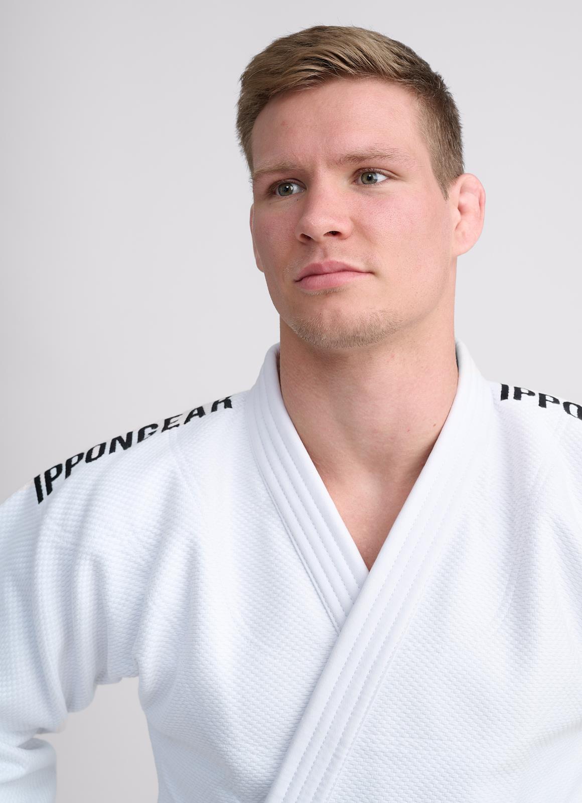 Ippon Gear Legend 2 IJF witte jas regular, foto 2 van 6