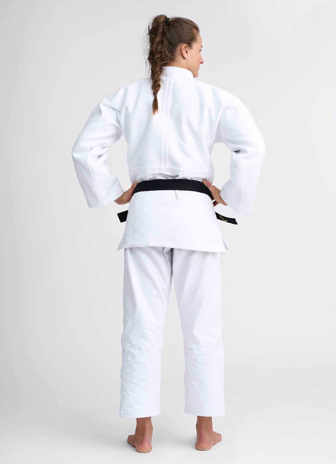 Ippon Gear Legend 2 IJF witte jas regular, foto 6 van 6