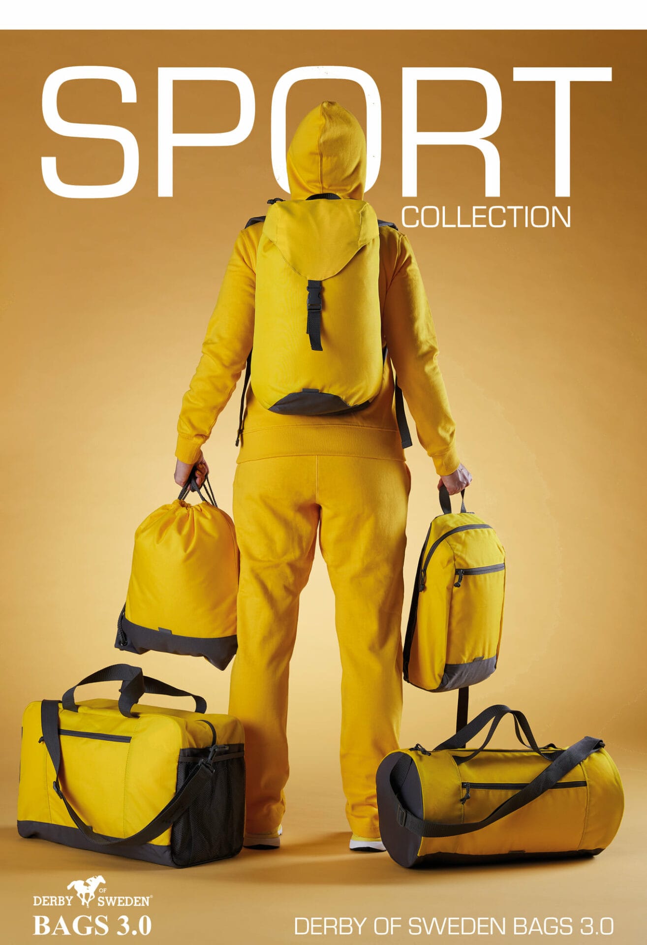Nieuwe sporttassencollectie in diverse kleuren.