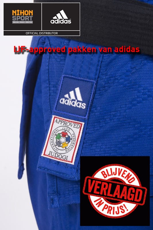 adidas IJF approved judopak judogi adijijf