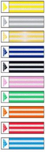 adidas schouderlabels judopak